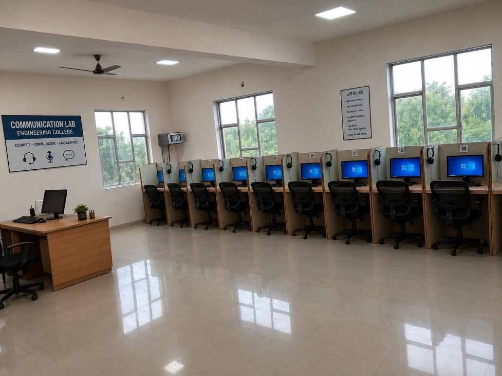 Professional Communication Lab at MITS Lucknow