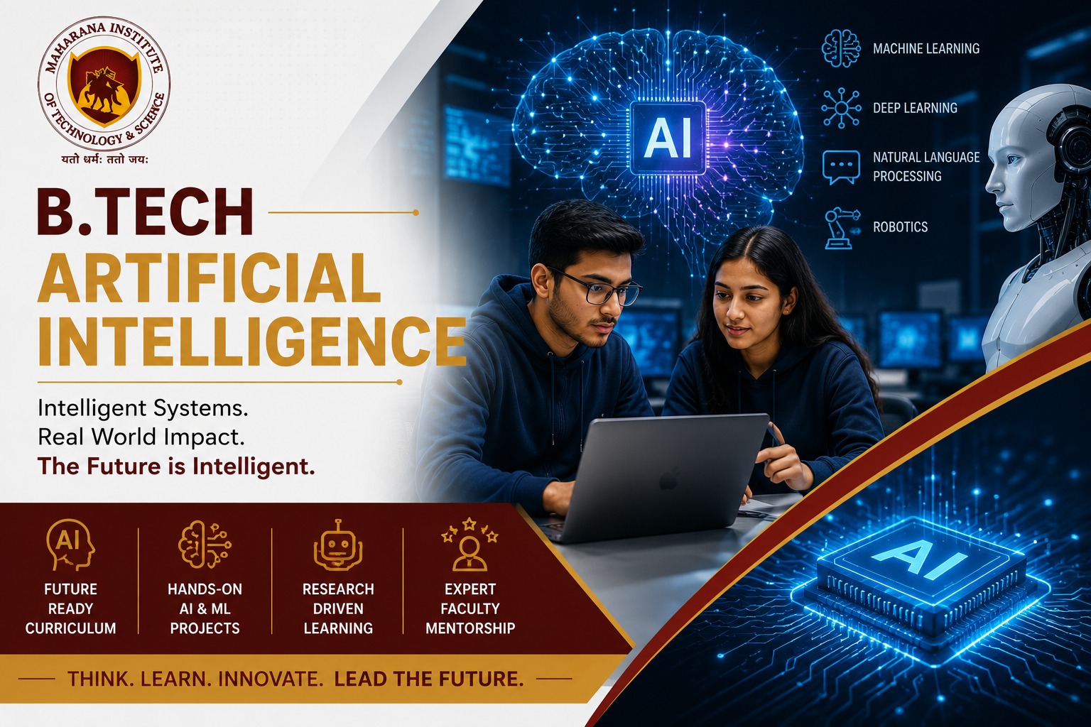 B.Tech Artificial Intelligence at MITS Lucknow